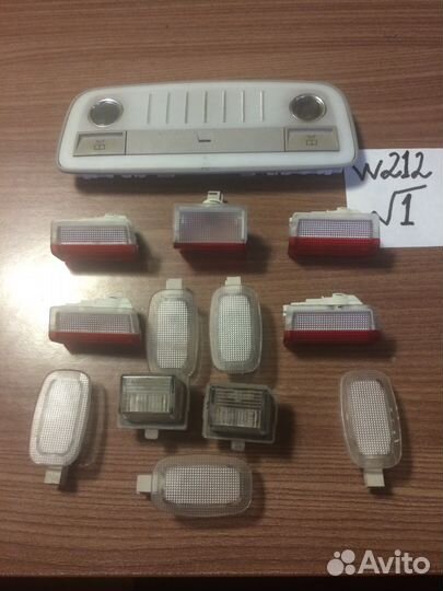 Плафоны салона Mercedes E-class W212