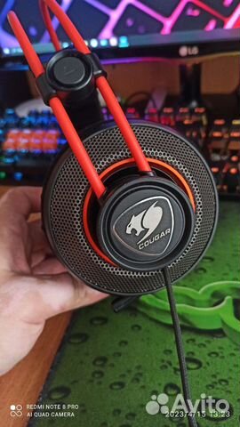 Игровые наушники с микрофоном