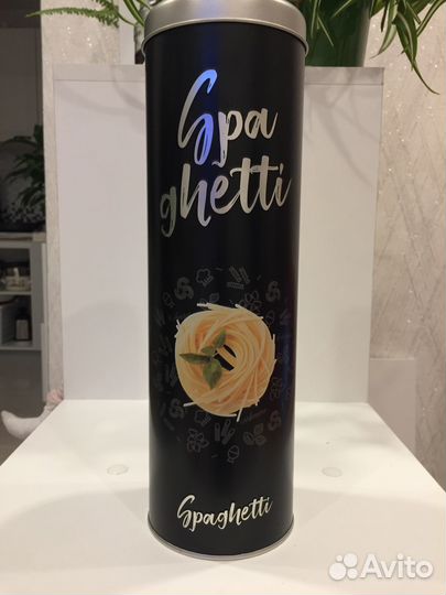 Жестяная банка для хранения