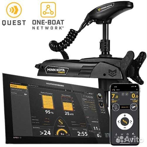 Электромотор Minn Kota Ulterra /MSI/WR-72