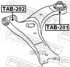 Сайлентблок (задний) переднего рычага toyota