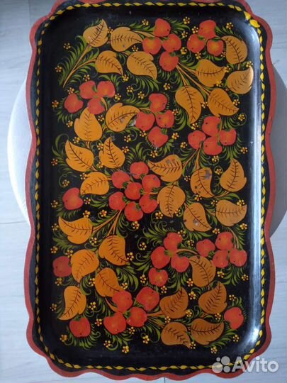 Поднос жостово СССР