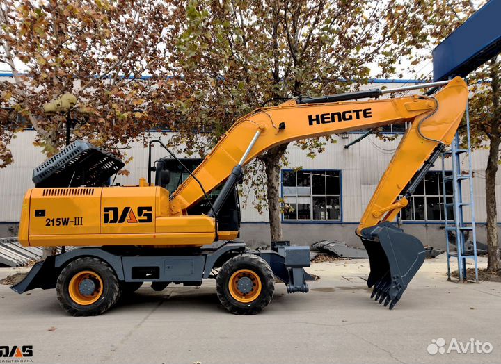 Колёсный экскаватор HENGTE HT215W, 2024
