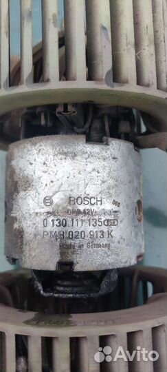 Моторчик печки дефект BMW e34 Bosch 1988-1995