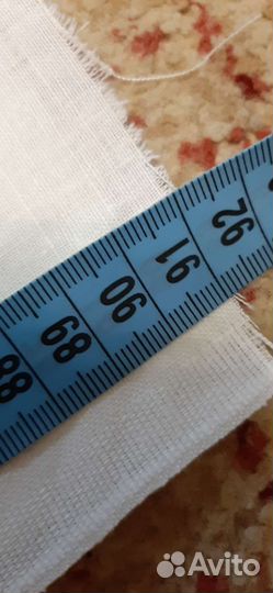 Отрез ткани ситец СССР