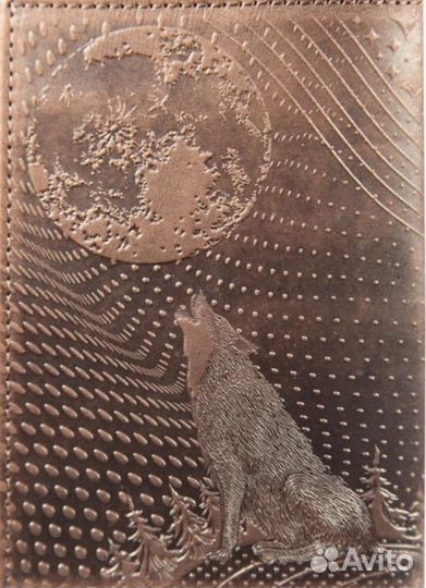 Обложка для паспорта, натуральная кожа