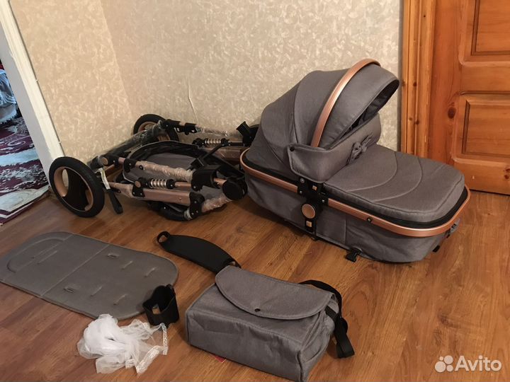 Коляска новая 2в1 всесезонная