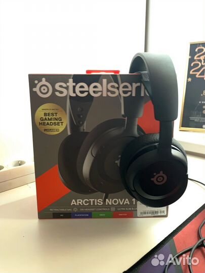 Игровые наушники steelseries arctis nova 1