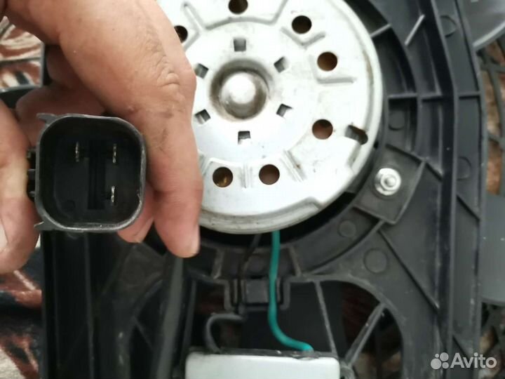 Вентилятор коницеонера BMW e46