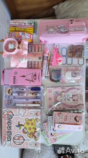 Чемодан с канцелярией детский