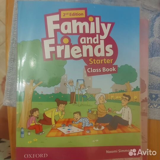 Учебник и тетрадь английский Family and Friends