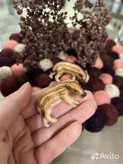 Кабанчик шляйх Schleich кабан раритет новый