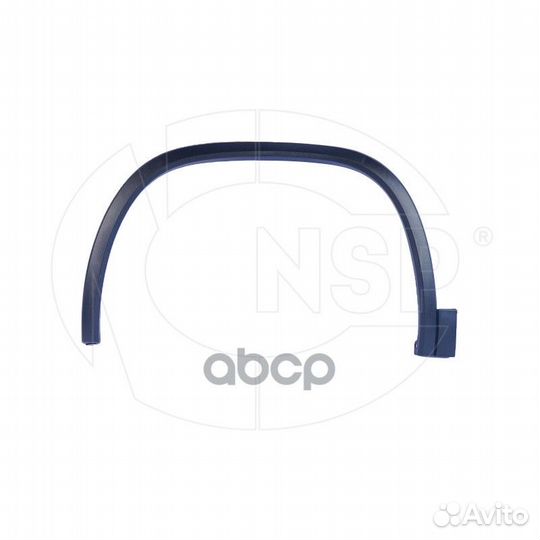 Молдинг крыла переднего левого skoda Kodiaq I