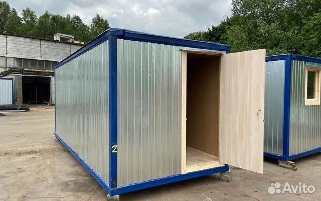 Проект бытовки-склад, бкс-05 (распашонка), (осп)