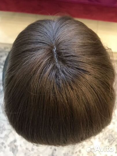 Парик из натуральных волос (35см)