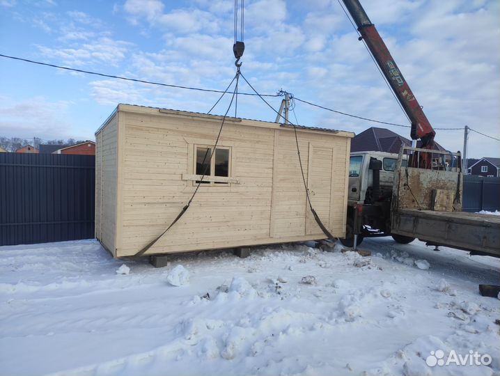 Бытовки и хозблоки под ключ