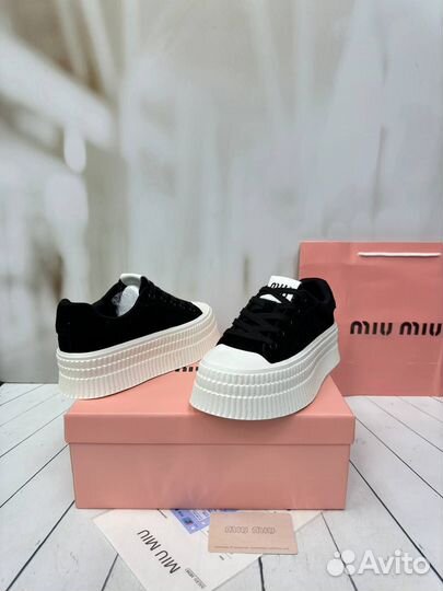 Кроссовки Кеды Miu Miu женские Размер 36-40