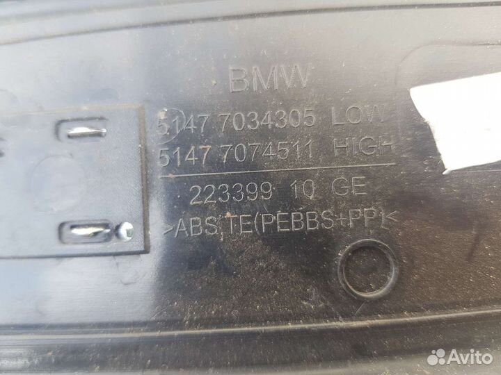 Накладка порога задняя левая BMW 5 E60