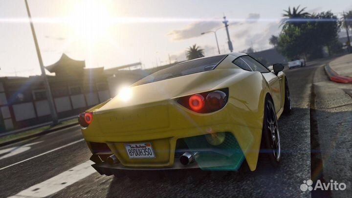 PS5 диск GTA V / Grand Theft Auto 5,новый,запечата