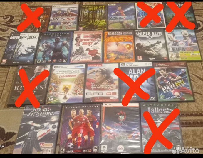Диски с играми на компьютер