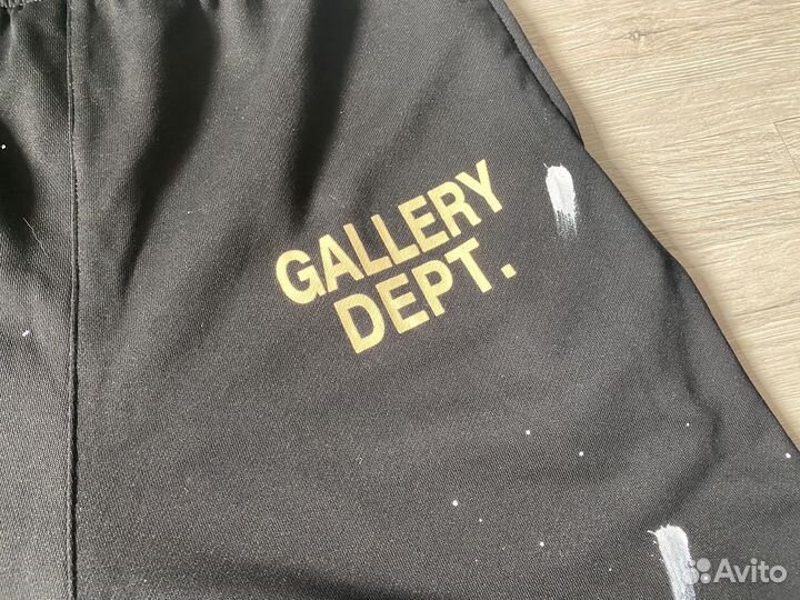 Шорты gallery dept (черный)