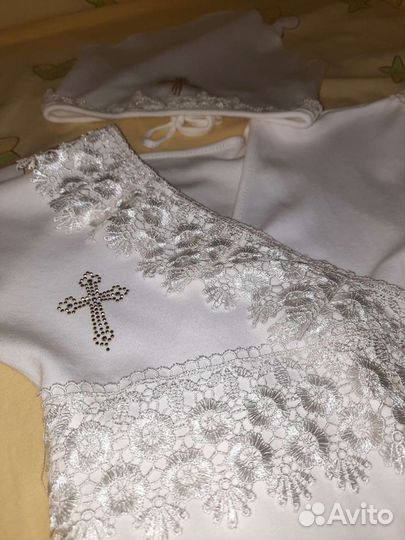 Крестильный набор 80р-р на малышку