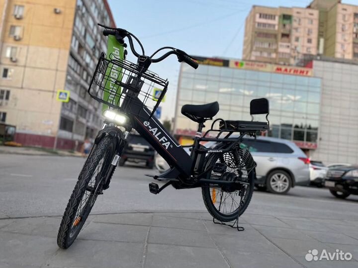 Электровелосипед green city e-alfa GL