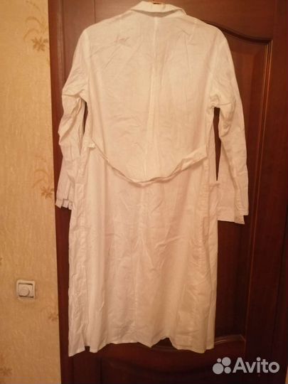 Белый халат 52 54 размера