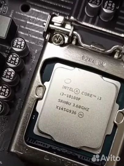 Комплект i3 10100f Asrock H410M-HVS