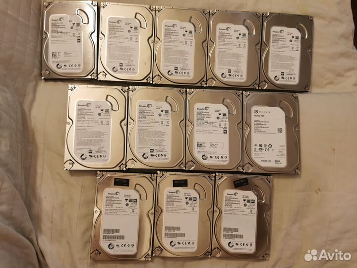 Жёсткие диски Seagate WD - SATA 500gb и 5tb