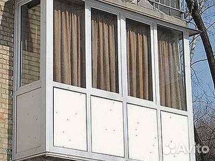 Балкон с панорамным остеклением