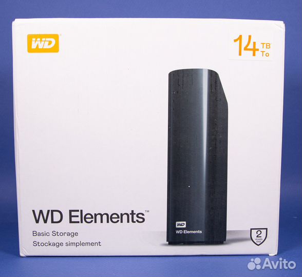 Внешний жесткий диск WD 14TB Elements Desktop