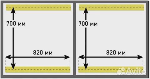 Напольный вакуумный упаковщик HVC-820S/2B