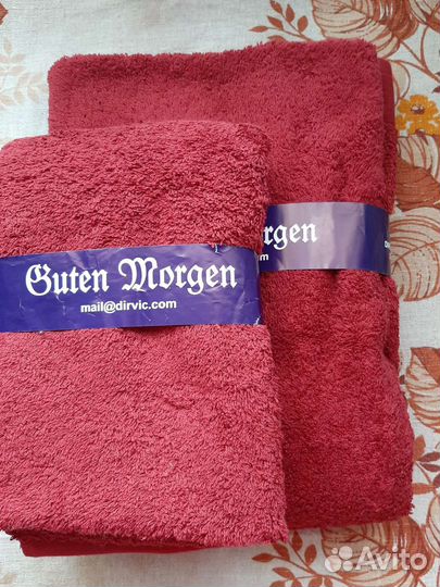 Махровые полотенца новые