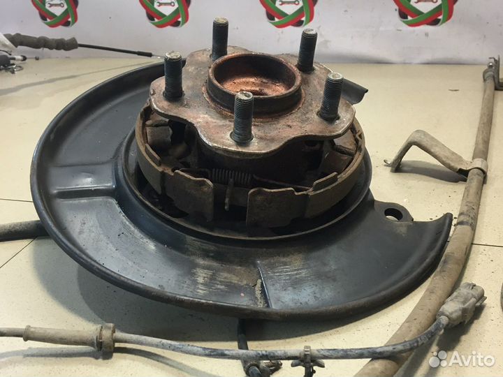 Nissan Qashqai j10 Ступица задняя левая