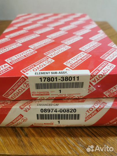 Воздушный фильтр Toyota