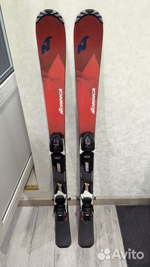 Горные лыжи Nordica + Ботинки Fischer+ палки