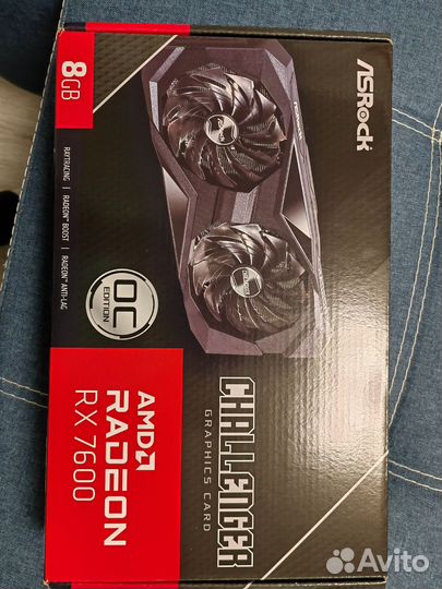 Видеокарта AMD radeon RX 7600 8GB