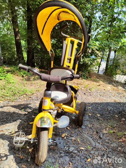Детский трехколесный велосипед бу