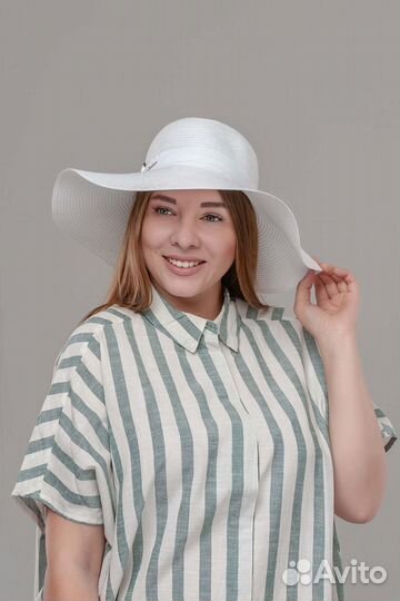 Шляпа складня, женская, пляжная, летняя от солнца