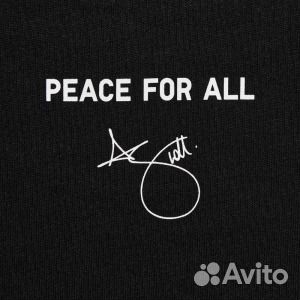 Футболка Uniqlo UT Peace For All (Adam Scott), чер