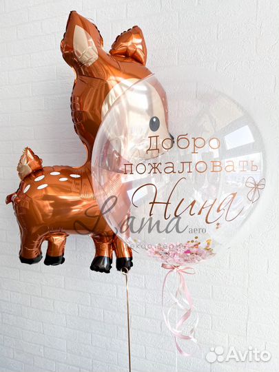 Воздушные шары на выписку, доставка шаров