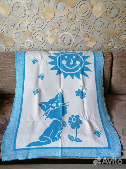 Одеяло байковое детское 94*120см
