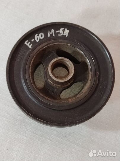 Шкив коленвала bmw 5 e60 м54
