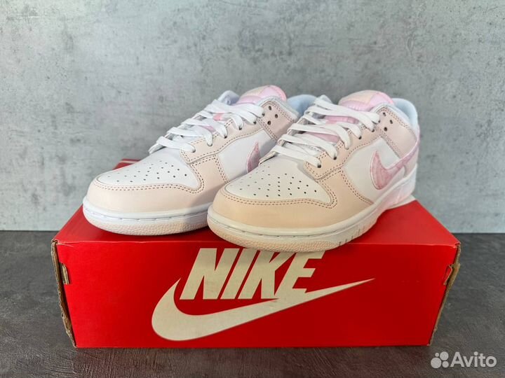 Кроссовки Nike Dunk Low Pink Paisley