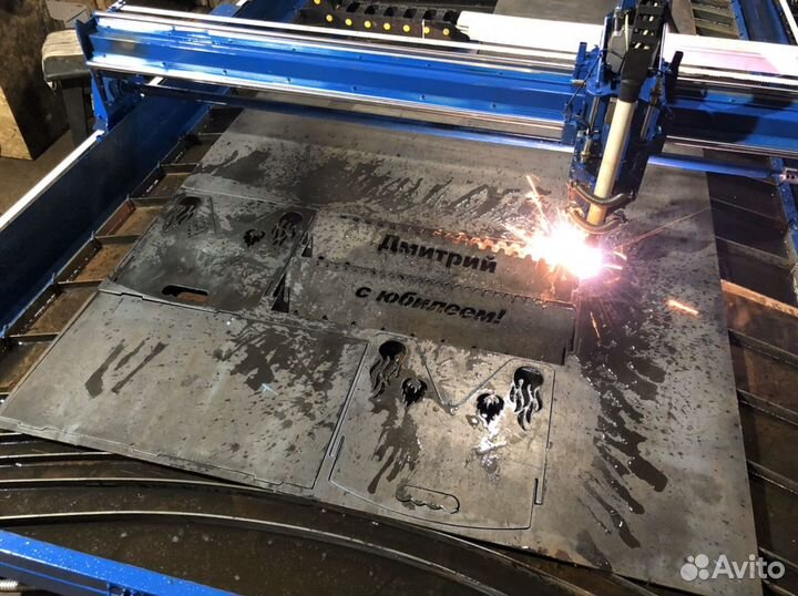 Установка плазменной резки с чпу 3 в 1 + источник