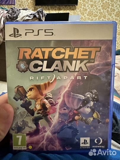 Ratchet & Clank rift apart Ps5 диск