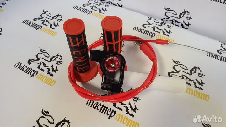 Короткоходная ручка газа питбайк эндуро скутер