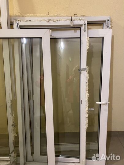 Окно с дверью, окно с мокмиьнлй сеткой