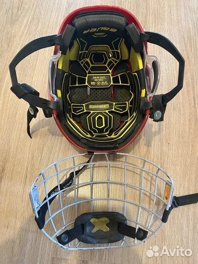 Шлем хоккейный детский bauer reakt